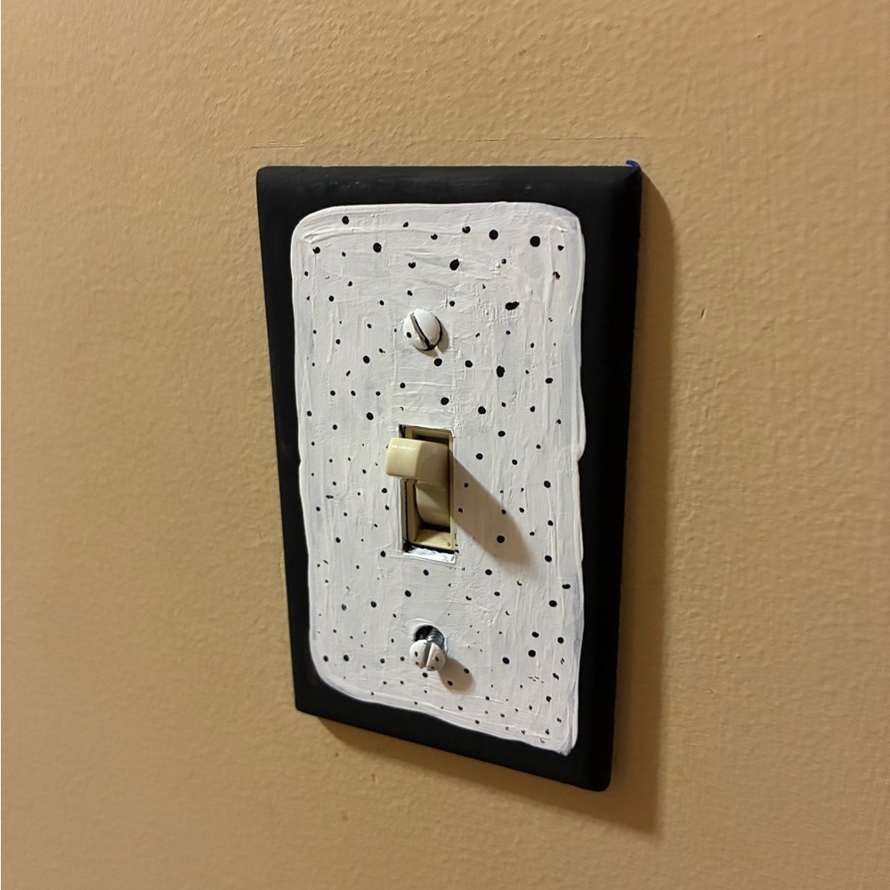 Cookies and cream Pop Art Light Switch Cover - Picture 3 of 3